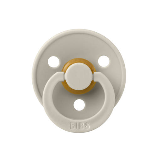 BIBS Colour fopspeen Anatomisch Sand Iron (2 stuks)