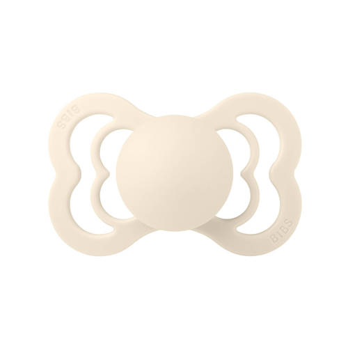 BIBS Supreme fopspeen Ivory Blush (2 stuks