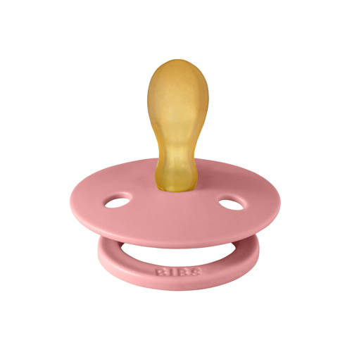 BIBS Colour fopspeen Symmetrisch Dusty Pink Coral (2 stuks)