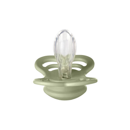 BIBS Supreme fopspeen Sage Hunter Green (2 stuks)