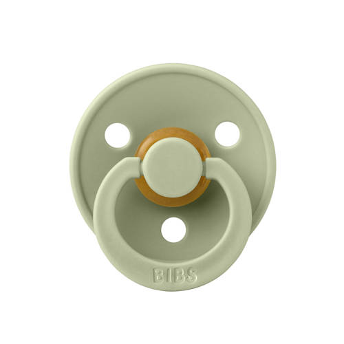 BIBS Colour fopspeen Anatomisch Ivory Sage (2 stuks)