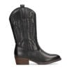 PS Poelman leren cowboylaarzen zwart