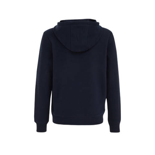 WE Fashion Blue Ridge hoodie Sweater Blauw Effen 134 140