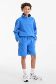 thumbnail: anytime teddy fleece short blauw