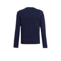 thumbnail: anytime longsleeve met printopdruk donkerblauw