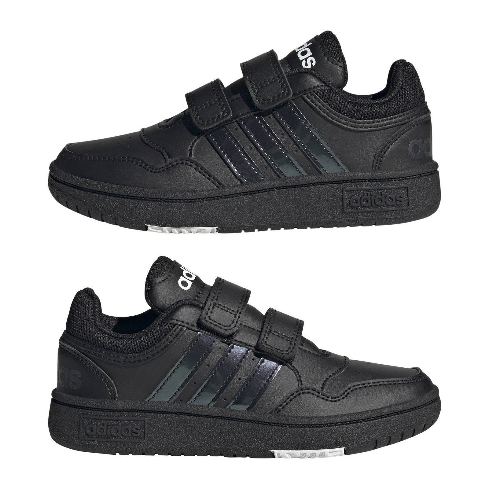 adidas Originals Hoops 3.0 sneakers zwart kleertjes