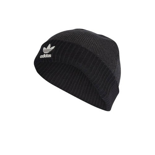 adidas Originals beanie Archive zwart Muts Jongens/Meisjes Katoen Effen