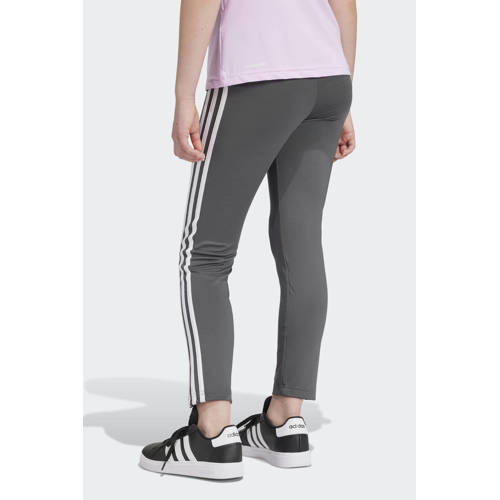 Adidas Sportswear sportbroek grijs Meisjes Polyester Effen 170
