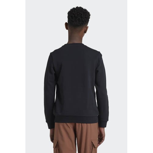 Adidas Originals sweater zwart Trui Jongens Meisjes Katoen Ronde hals Logo 170
