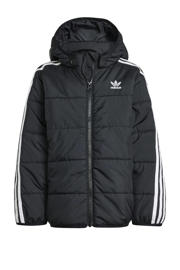 thumbnail:  jongens en meisjes adidas Originals Adicolor jack van polyester met effen, lange mouwen, capuchon en ritssluiting