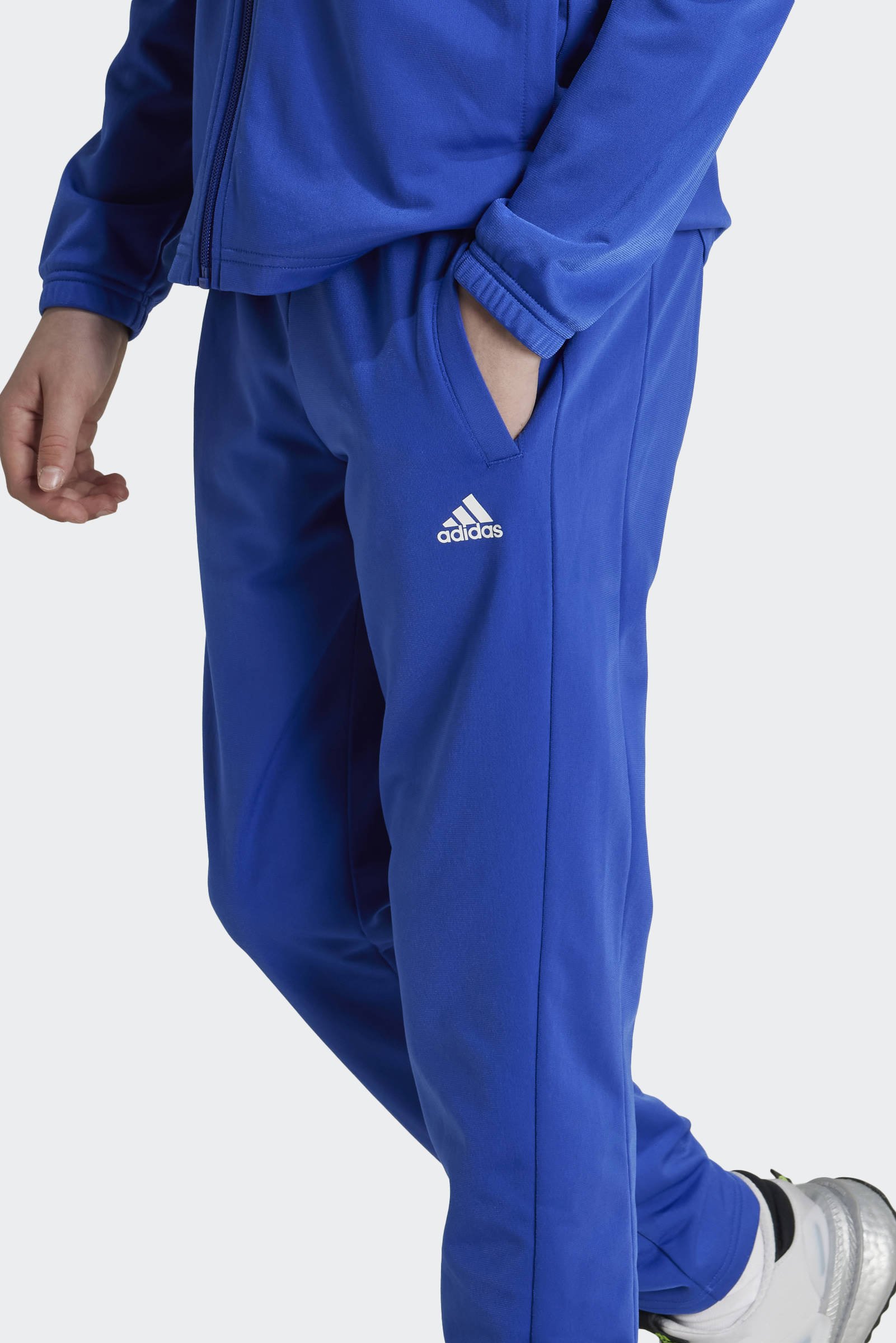 Donkerblauw fashion adidas pak