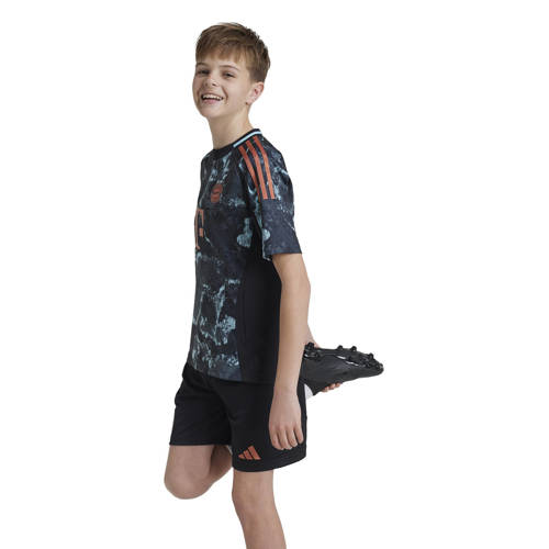 Adidas Performance Junior FC Bayern München Sportbroek Zwart Jongens Meisjes Polyester 140