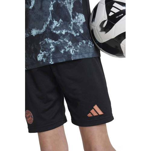 Adidas Performance Junior FC Bayern München Sportbroek Zwart Jongens Meisjes Polyester 140