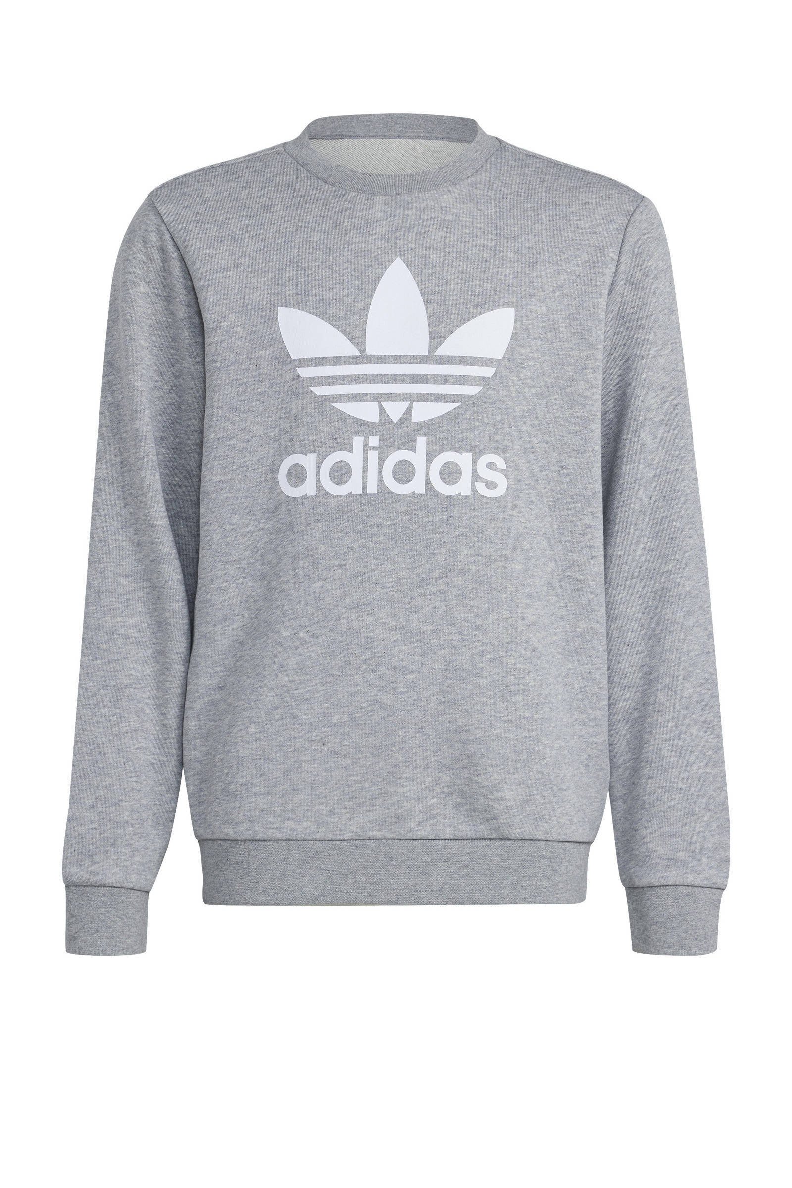 adidas Originals sweater grijs melange kleertjes