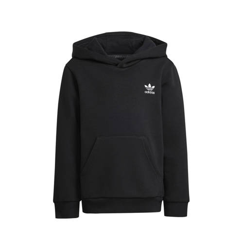 Adidas Originals joggingpak zwart Jongens Meisjes Katoen Capuchon Logo 110