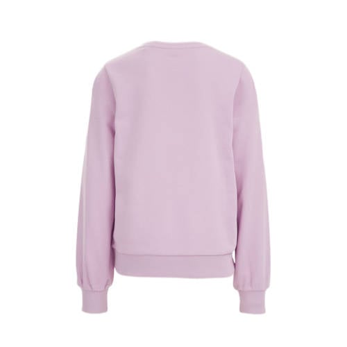 WE Fashion sweater lila Paars Effen 134 140 | Sweater van