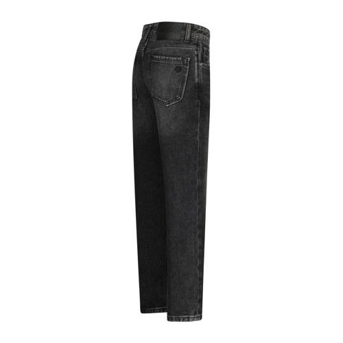 Raizzed straight fit jeans Denver vintage black Zwart Jongens Denim Effen 110