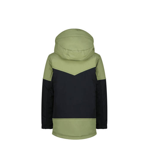 Raizzed gewatteerde winterjas Tauton olijfgroen zwart Jongens Nylon Capuchon 116