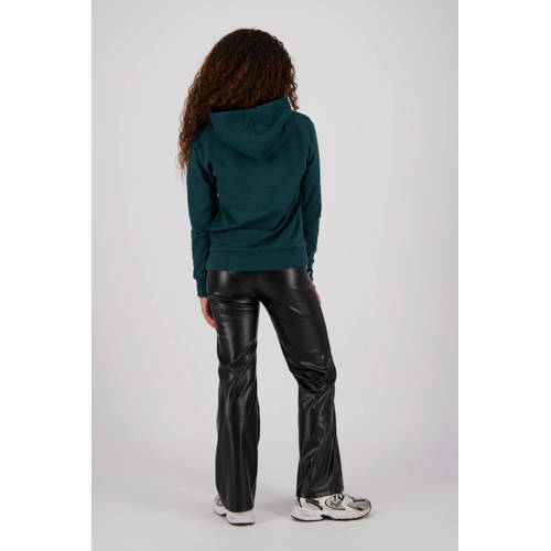 Raizzed imitatieleren straight fit broek Ayla zwart Meisjes Imitatieleer 164