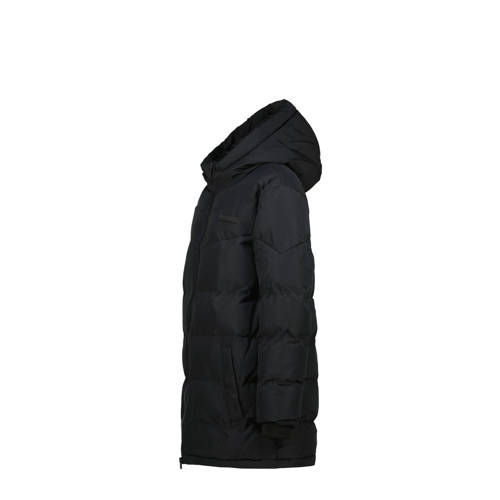 Raizzed gewatteerde winterjas Tulun zwart Jongens Polyester Capuchon Effen 128