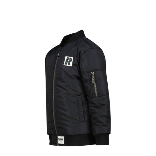 Raizzed bomberjack winter Taby zwart Jas Jongens Polyester Ronde hals Effen 110