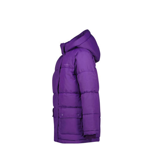 Raizzed gewatteerde winterjas Manou paars Meisjes Polyester Capuchon Effen 176