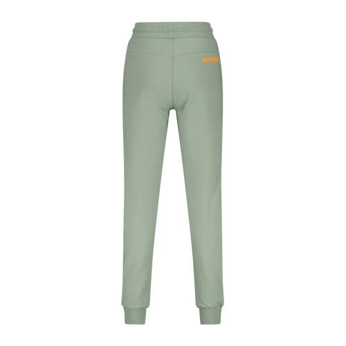 Raizzed tapered fit joggingbroek Tezu met logo zachtgroen Jongens Sweat 116