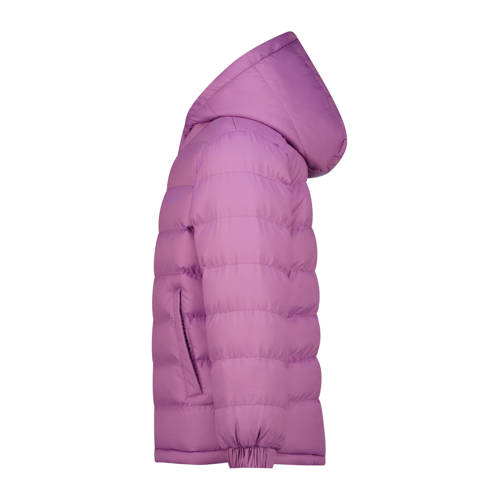 Raizzed gewatteerde winterjas Tandy lilaroze Paars Meisjes Polyester Capuchon 128