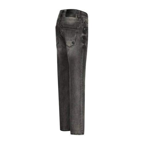 Raizzed straight fit jeans Berlin crafted vintage grey Grijs Jongens Denim 104