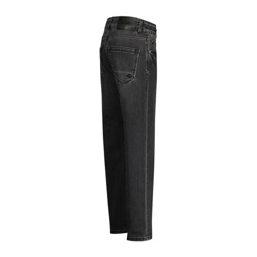 Raizzed straight fit jeans Berlin vintage grey Grijs Jongens Denim Effen 104