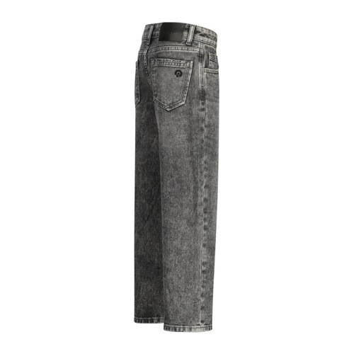 Raizzed loose fit jeans Hanoi vintage black Zwart Jongens Denim Effen 134