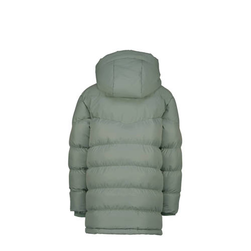 Raizzed gewatteerde winterjas Tulun mintgroen Jongens Polyester Capuchon 116