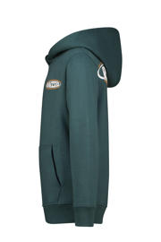 thumbnail: Raizzed hoodie Nice met backprint donkergroen