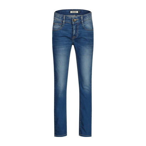 Raizzed skinny jeans Tokyo mid blue stone Blauw Jongens Stretchdenim Effen - maat 176 afbeelding