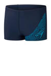 Donkerblauw/turquoise