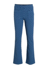 thumbnail: Coolcat Flare Broek Bailey met Geometrisch Jacquard Patroon