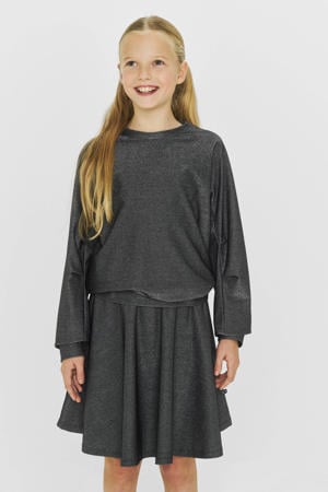 lurex sweater Nyla zilver