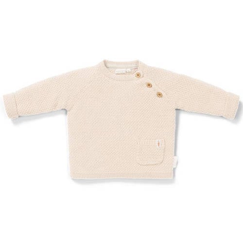 Little Dutch trui Ecru Jongens Katoen Ronde hals Effen