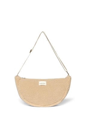 crossbody tas Teddy Maxi ecru