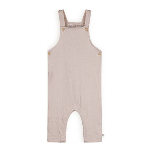 Petite Maison baby tuinbroek Silas beige Meisjes Katoen Vierkante hals - maat 80 afbeelding