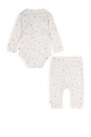 thumbnail: Petite Maison romper + broek Stormy wit