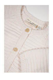 thumbnail: Petite Maison vest wit grof gebreid