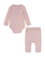 thumbnail: Petite Maison romper + babybroek Stormy roze