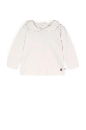 baby longsleeve Kim naturel wit