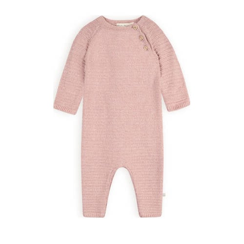 Petite Maison baby gebreide boxpak Senne roze Meisjes Katoen Ronde hals - maat 80 afbeelding