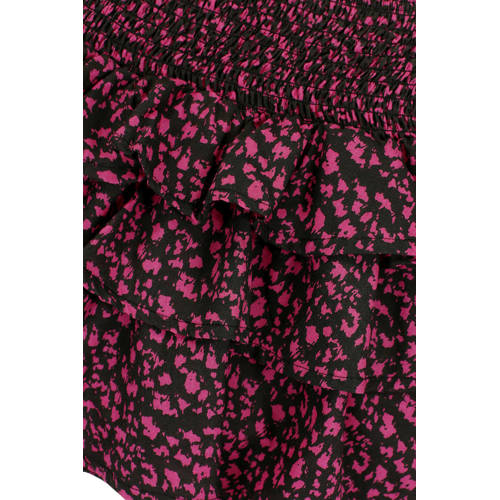 LOOXS 10sixteen strokenrok roze Meisjes Viscose All over print 164