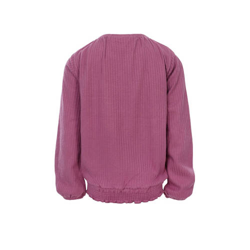 LOOXS little top roze Meisjes Katoen Ronde hals Effen 128