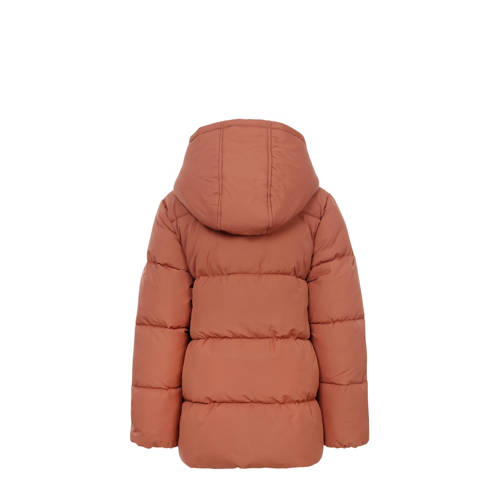 LOOXS little jas Oranje Meisjes Polyester Capuchon Effen 104