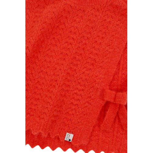 LOOXS little gilet oranje Meisjes Nylon Ronde hals Effen 104 110