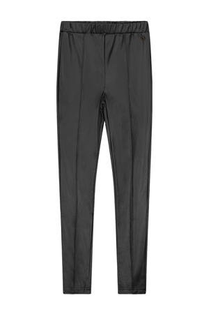 coated legging Fiona zwart